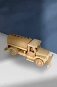Ahşap Büyük Oyuncak Tanker thumbnail 1