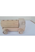 Ahşap Küçük Oyuncak Tanker thumbnail 2