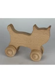 Ahşap Oyuncak Kedi thumbnail 2