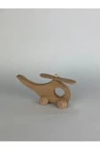 Ahşap Oyuncak Helikopter thumbnail 4