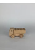 Ahşap Küçük Oyuncak Dikdörtgen Kamyon thumbnail 4