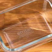 EMSAN SOFT 370 ML BOROSİLİKAT SAKLAMA KABI thumbnail 3