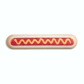 Mustard Hot Dog Silikon Klavye Desteği thumbnail 5