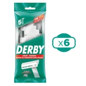 Derby Tek Bıçaklı 5 li Poşet x 6 Adet thumbnail 1