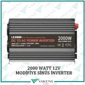 2000 Watt 12V Modifiye Sinüs İnverter thumbnail 1