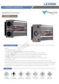 1200 Watt 24V Modifiye Sinüs İnverter Lexron thumbnail 3