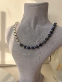 Lapis lazuli Opal kolye thumbnail 6