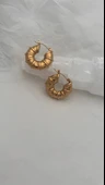 Çelik halka küpe thumbnail 3