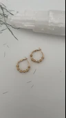 Çelik küpe thumbnail 1