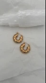 Çelik halka küpe thumbnail 5