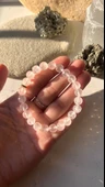 Pembe kuvars bileklik thumbnail 1