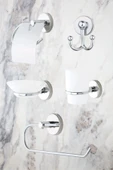 MultiStore Krom 5'li Banyo Aksesuar Seti thumbnail 1