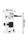 Bosch Professional Gkf 550 Çok Amaçlı Freze thumbnail 3
