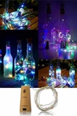KULVARAVM 3 ADET Tıpa Led Peri Led Dekoratif Led 2mt Led thumbnail 1