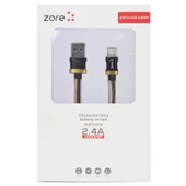 Poro Lightning Usb Kablo 1M iPhone thumbnail 6