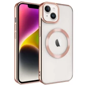 iPhone 14 Plus Kılıf Magsafe Wireless Şarj Özellikli Setro Silikon thumbnail 3