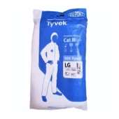 Tyvek 500 Xpert Başlıklı Kağıt Tulum  L thumbnail 1