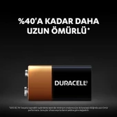 Duracell 9 Volt (4'lü) 4 Adet Pil thumbnail 3