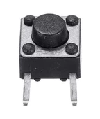 6X6X4Mm Push-Tact Buton - 4 Pin thumbnail 2