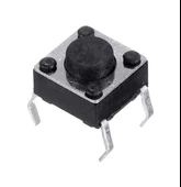 6X6X4Mm Push-Tact Buton - 4 Pin thumbnail 1