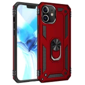 iPhone 12 Mini Kılıf Panzer Ring Tam Koruma Arka Kapak thumbnail 5
