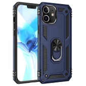 iPhone 12 Mini Kılıf Panzer Ring Tam Koruma Arka Kapak thumbnail 6
