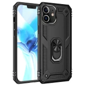 iPhone 12 Mini Kılıf Panzer Ring Tam Koruma Arka Kapak thumbnail 4