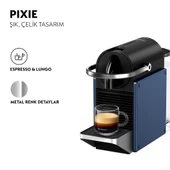 Nespresso D62 Pixie Kahve Makinesi,Mavi thumbnail 3