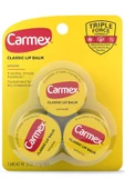 Carmex Orijinal Kavanoz Dudak Balsamı 3x7.5GR thumbnail 1