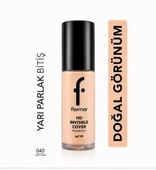 Flormar Invisible Cover HD Foundation 040 Light Ivory thumbnail 1