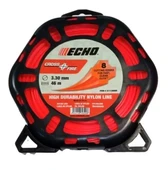 Echo Misina 3.3mm 46Metre 8 Köşe Turuncu thumbnail 1