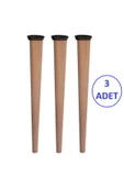 Ahşap Konik Ayak - Boy 43 cm - ORTA BOY (Medium) thumbnail 1