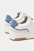 Pull & Bear Kalın tabanlı denim spor ayakkabı thumbnail 4
