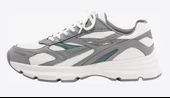 Pull & Bear Gri Beyaz Sneaker Ayakkabı thumbnail 2