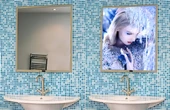 Aynalı Reklam Panosu - Çerçeveli thumbnail 4