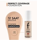 Flormar Perfect Coverage Foundation 130 Light Beige thumbnail 4