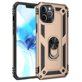 iPhone 12 Pro Max Kılıf Panzer Ring Tam Koruma Arka Kapak thumbnail 6
