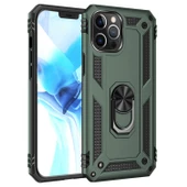iPhone 12 Pro Max Kılıf Panzer Ring Tam Koruma Arka Kapak thumbnail 3
