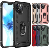 iPhone 12 Pro Max Kılıf Panzer Ring Tam Koruma Arka Kapak thumbnail 1