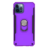 iPhone 12 Pro Max Kılıf Panzer Ring Tam Koruma Arka Kapak thumbnail 11