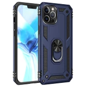 iPhone 12 Pro Max Kılıf Panzer Ring Tam Koruma Arka Kapak thumbnail 2