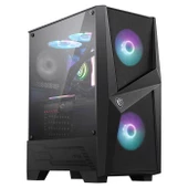 MSI MAG FORGE 100R TEMPERLİ CAM ATX GAMING KASA thumbnail 2