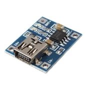 TP4056 Korumalı Lityum Lipo Pil Şarj Devresi Mini Usb Batarya Şarj Devre 1A 5V thumbnail 1