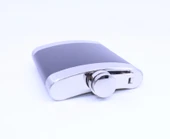 Siyah - Krom  Cep Matarası-Flask 7 OZ thumbnail 3