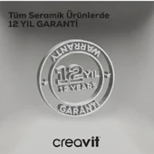 CREAVİT Loop Kare Çanak Lavabo 45 cm LP046 thumbnail 5