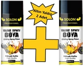 2 Adet Altın Yaldız Sprey Boya 400 Ml. thumbnail 1