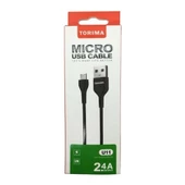 Torima Micro Usb Halat Şarj Ve Data Kablosu 2.4 A thumbnail 1