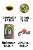 Motorlu Tırpan 4 lü Başlık Seti thumbnail 1