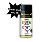 Sprey Boya Parlak Siyah 400 Ml. thumbnail 1