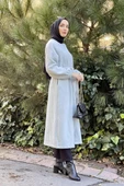 Düğmeli Kaşe Kap Bebe Mavisi thumbnail 4
